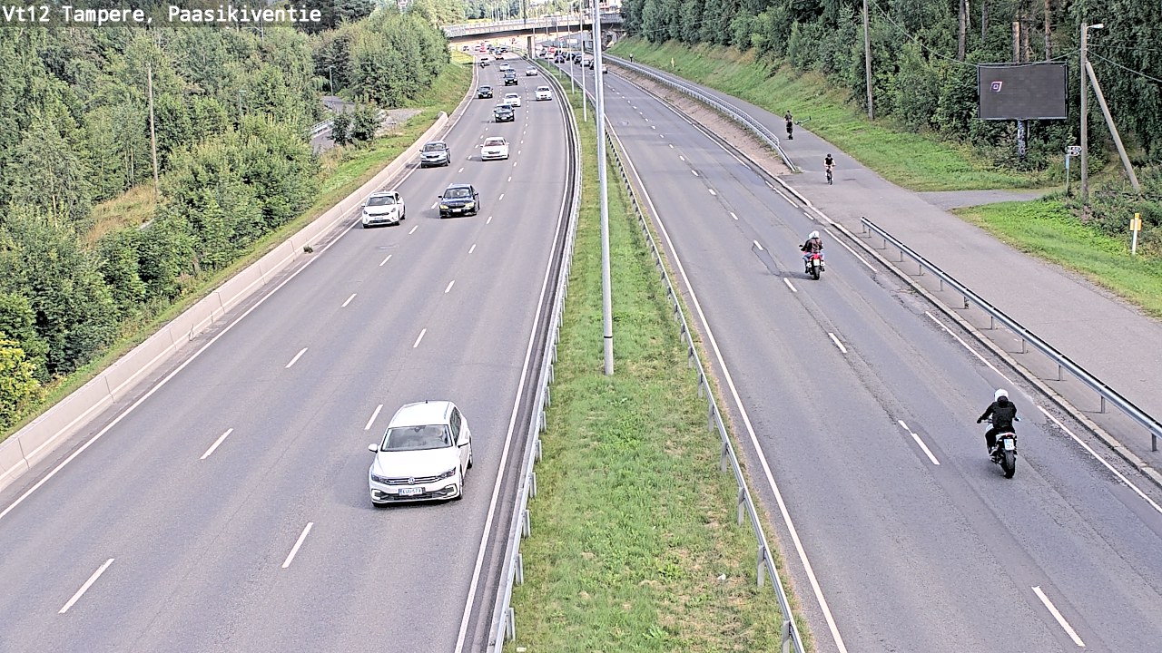 Kelikamerat Kuva Tie 12 Tampere, Paasikiventie, Tampere, Pirkanmaa