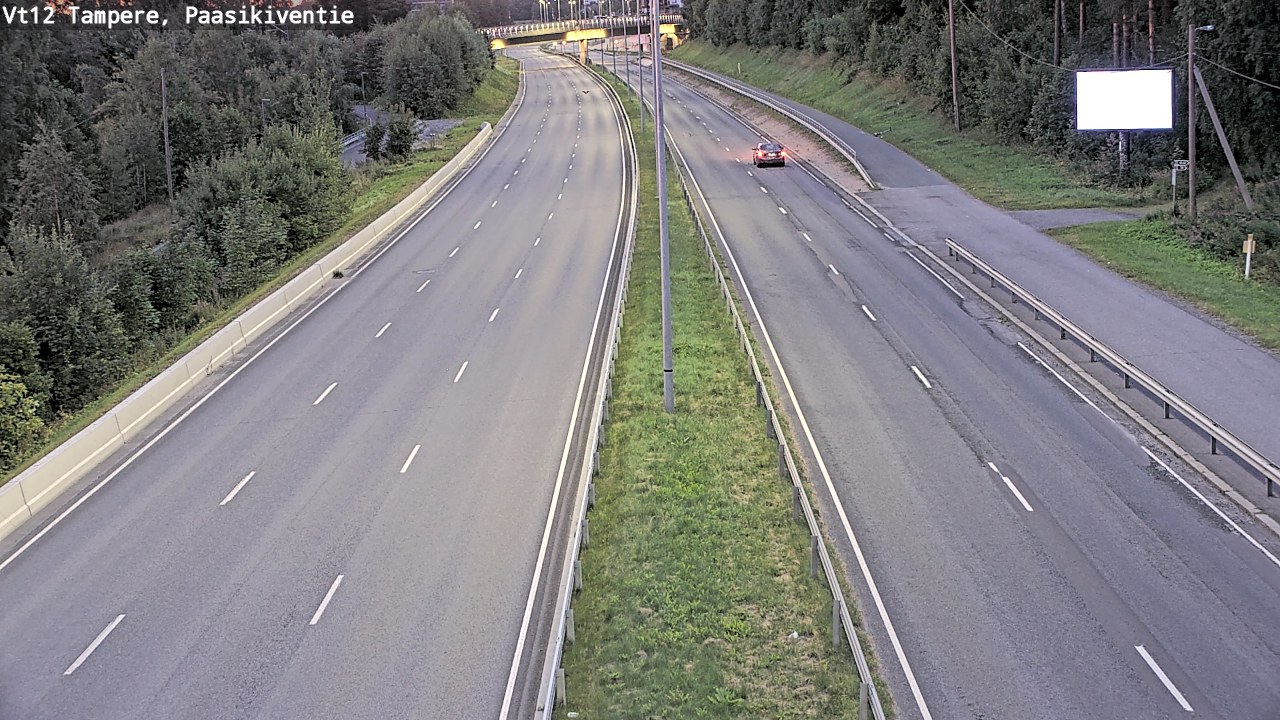 Kelikamerat Kuva Tie 12 Tampere, Paasikiventie, Tampere, Pirkanmaa