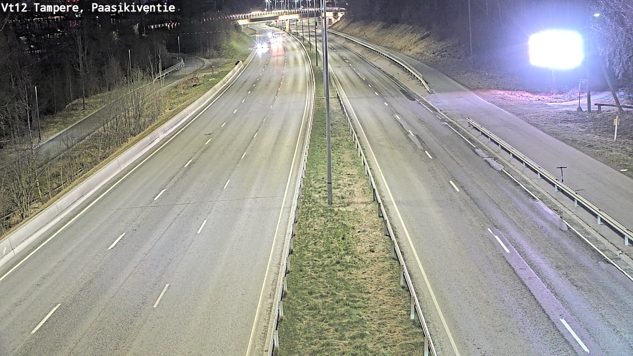 Weather Camera Image Road 12 Tampere, Paasikiventie, Tampere, Pirkanmaa