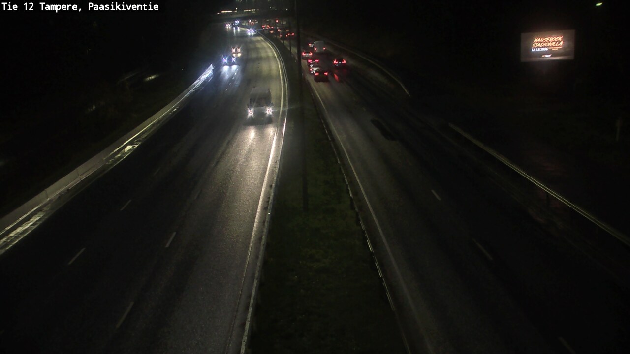 Kelikamerat Kuva Tie 12 Tampere, Paasikiventie, Tampere, Pirkanmaa