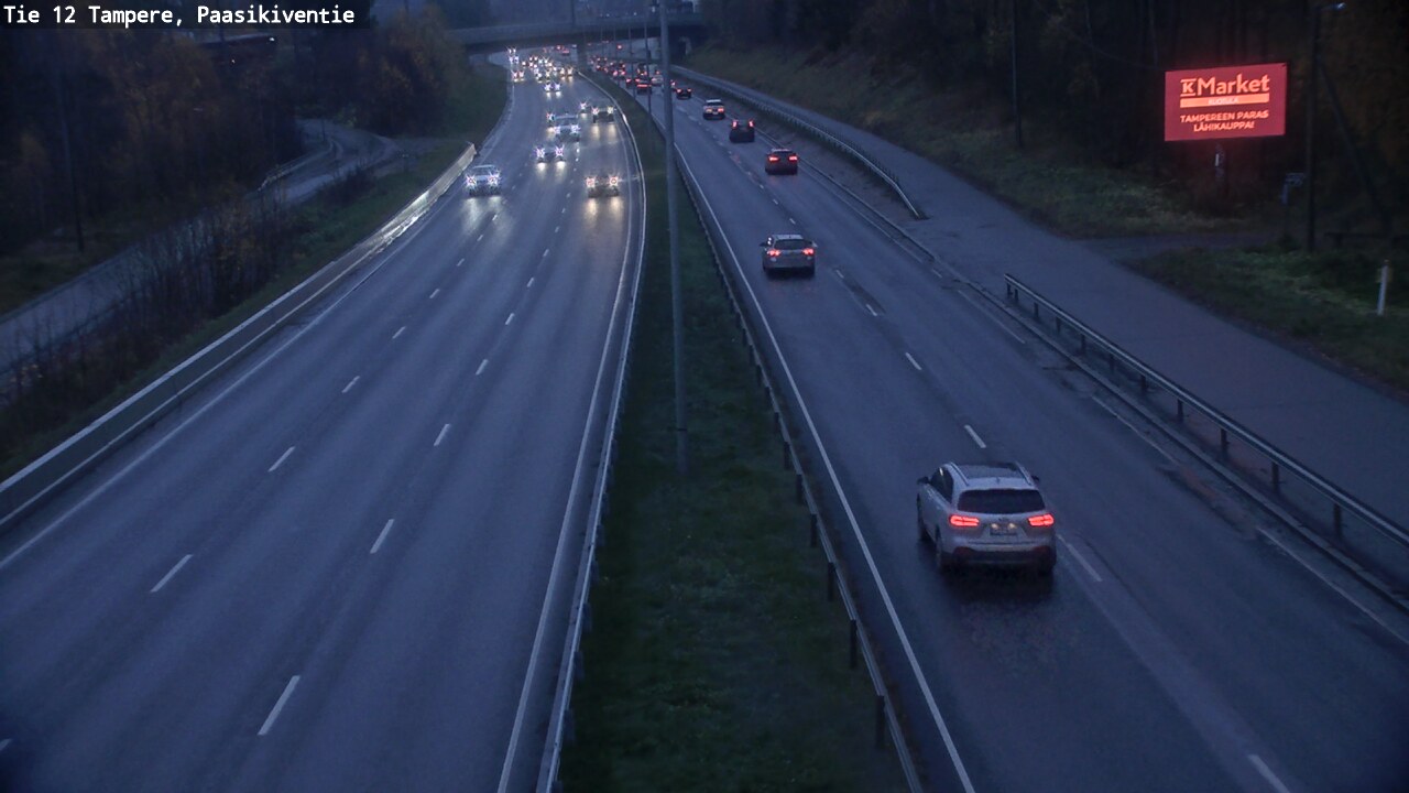 Kelikamerat Kuva Tie 12 Tampere, Paasikiventie, Tampere, Pirkanmaa