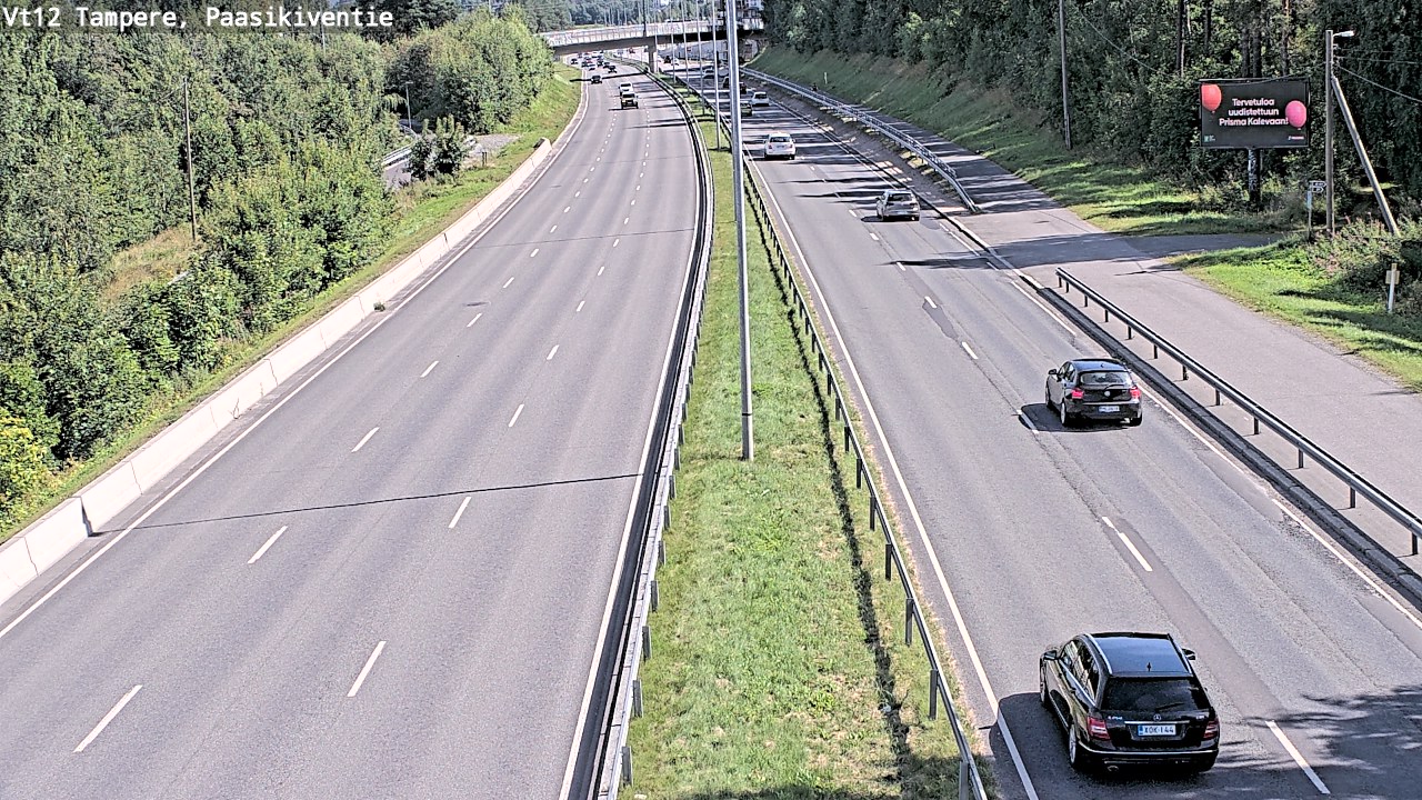 Kelikamerat Kuva Tie 12 Tampere, Paasikiventie, Tampere, Pirkanmaa