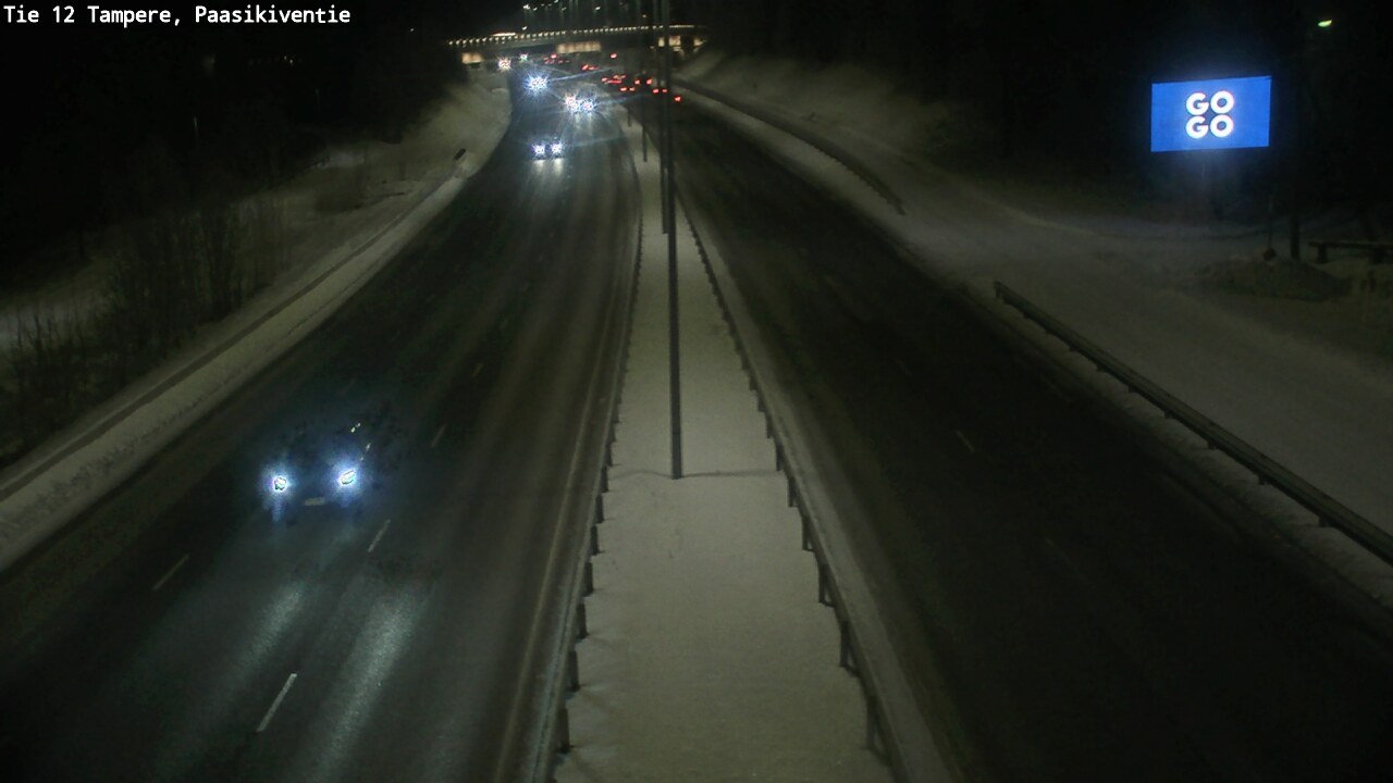 Kelikamerat Kuva Tie 12 Tampere, Paasikiventie, Tampere, Pirkanmaa