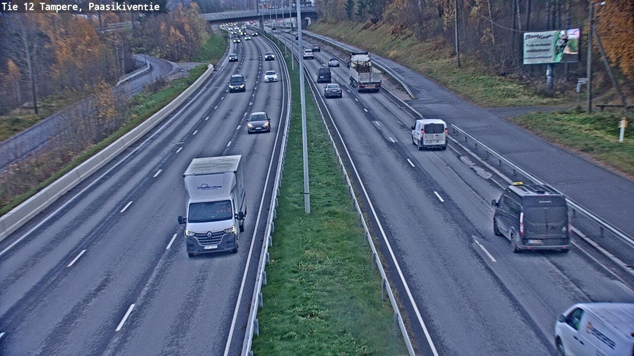 Kelikamerat Kuva Tie 12 Tampere, Paasikiventie, Tampere, Pirkanmaa