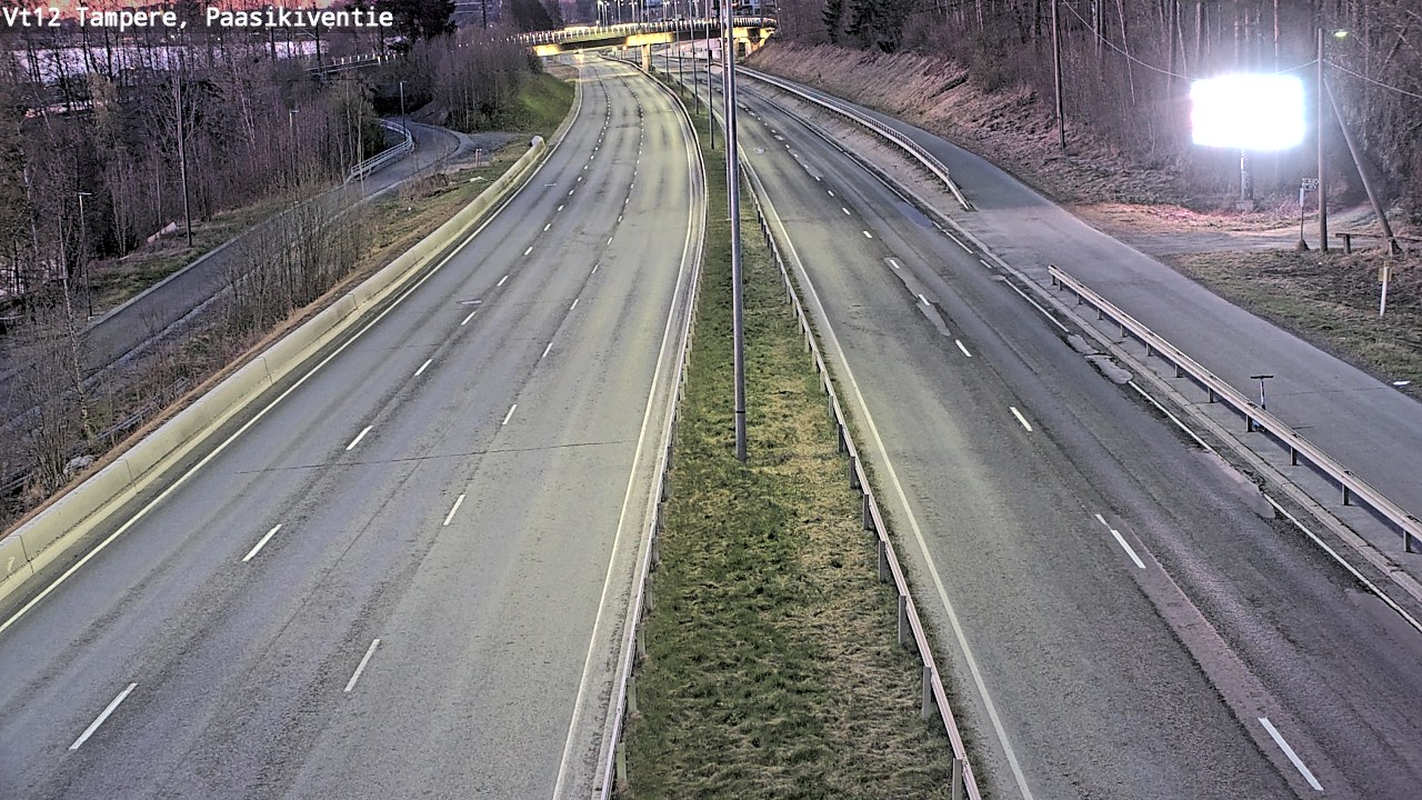Weather Camera Image Road 12 Tampere, Paasikiventie, Tampere, Pirkanmaa