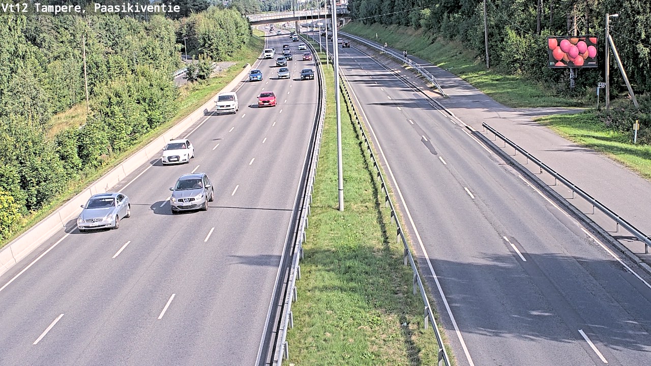 Kelikamerat Kuva Tie 12 Tampere, Paasikiventie, Tampere, Pirkanmaa