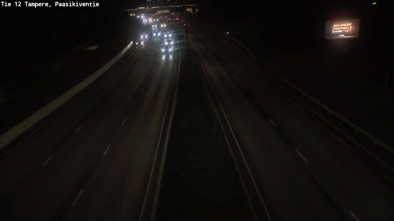 Kelikamerat Kuva Tie 12 Tampere, Paasikiventie, Tampere, Pirkanmaa