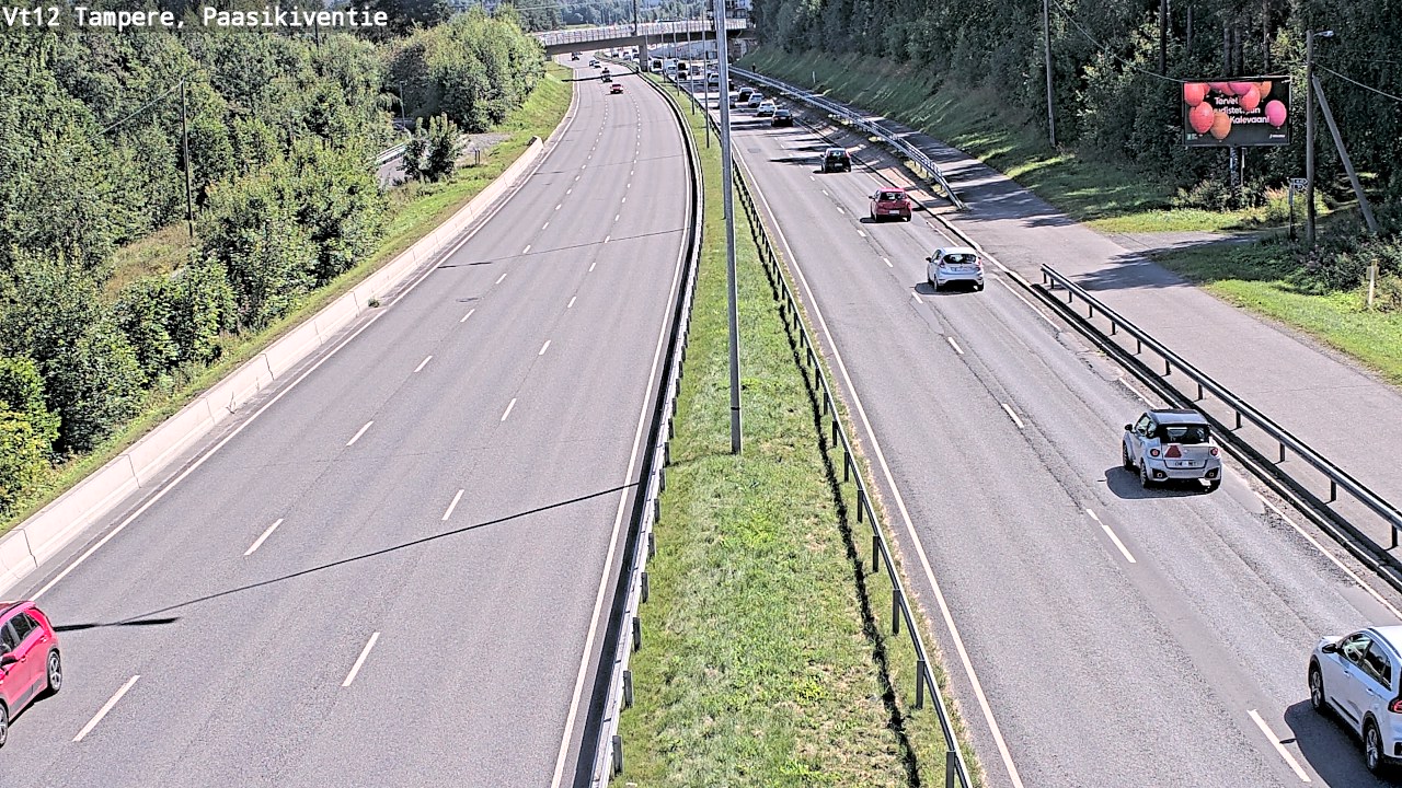 Kelikamerat Kuva Tie 12 Tampere, Paasikiventie, Tampere, Pirkanmaa