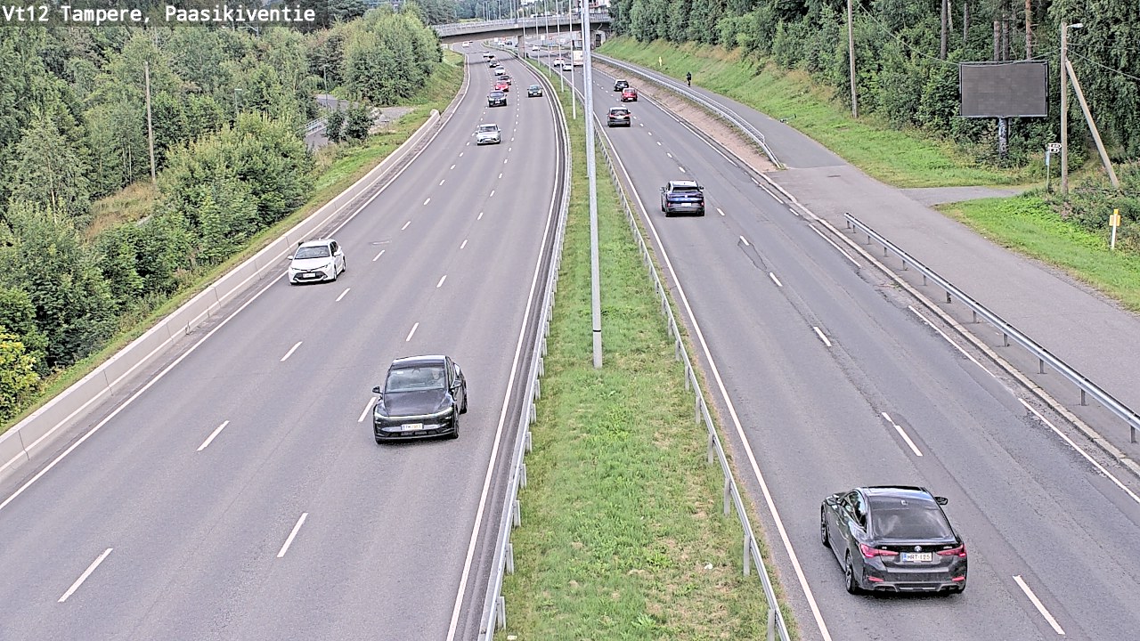 Kelikamerat Kuva Tie 12 Tampere, Paasikiventie, Tampere, Pirkanmaa
