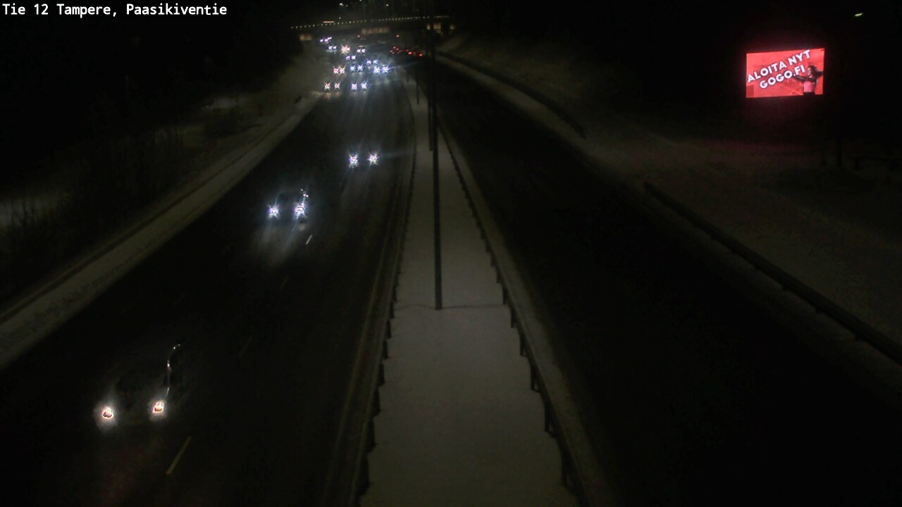 Kelikamerat Kuva Tie 12 Tampere, Paasikiventie, Tampere, Pirkanmaa