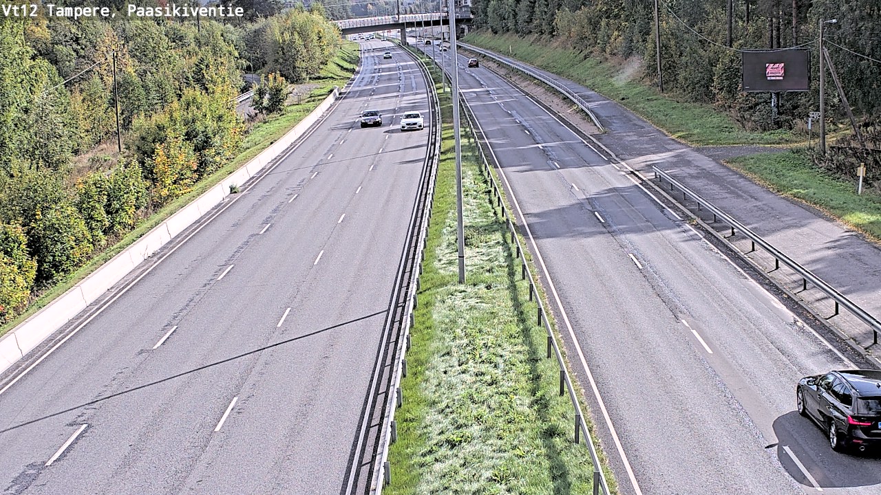 Kelikamerat Kuva Tie 12 Tampere, Paasikiventie, Tampere, Pirkanmaa
