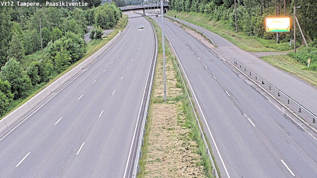 Kelikamerat Kuva Tie 12 Tampere, Paasikiventie, Tampere, Pirkanmaa