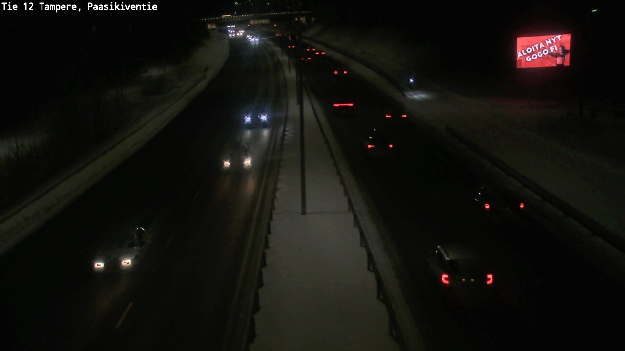 Kelikamerat Kuva Tie 12 Tampere, Paasikiventie, Tampere, Pirkanmaa