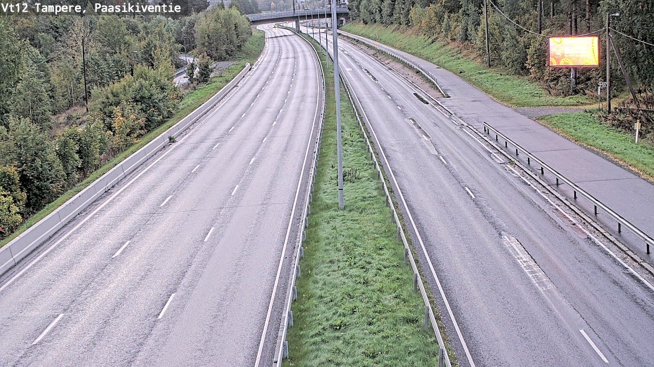 Kelikamerat Kuva Tie 12 Tampere, Paasikiventie, Tampere, Pirkanmaa