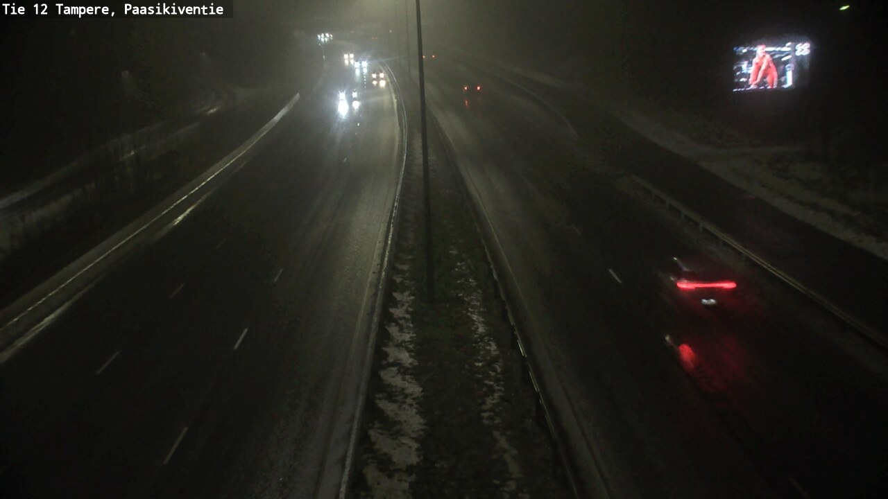 Weather Camera Image Road 12 Tampere, Paasikiventie, Tampere, Pirkanmaa