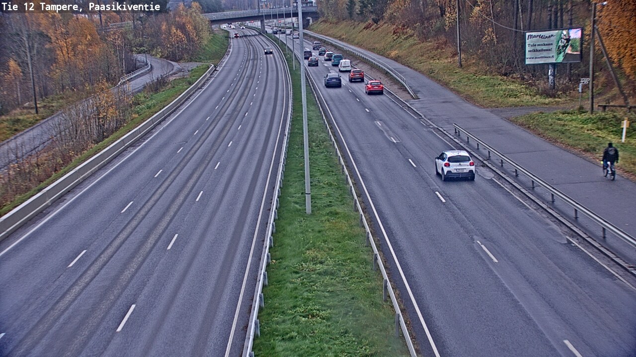 Kelikamerat Kuva Tie 12 Tampere, Paasikiventie, Tampere, Pirkanmaa