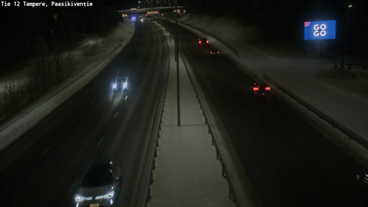 Kelikamerat Kuva Tie 12 Tampere, Paasikiventie, Tampere, Pirkanmaa