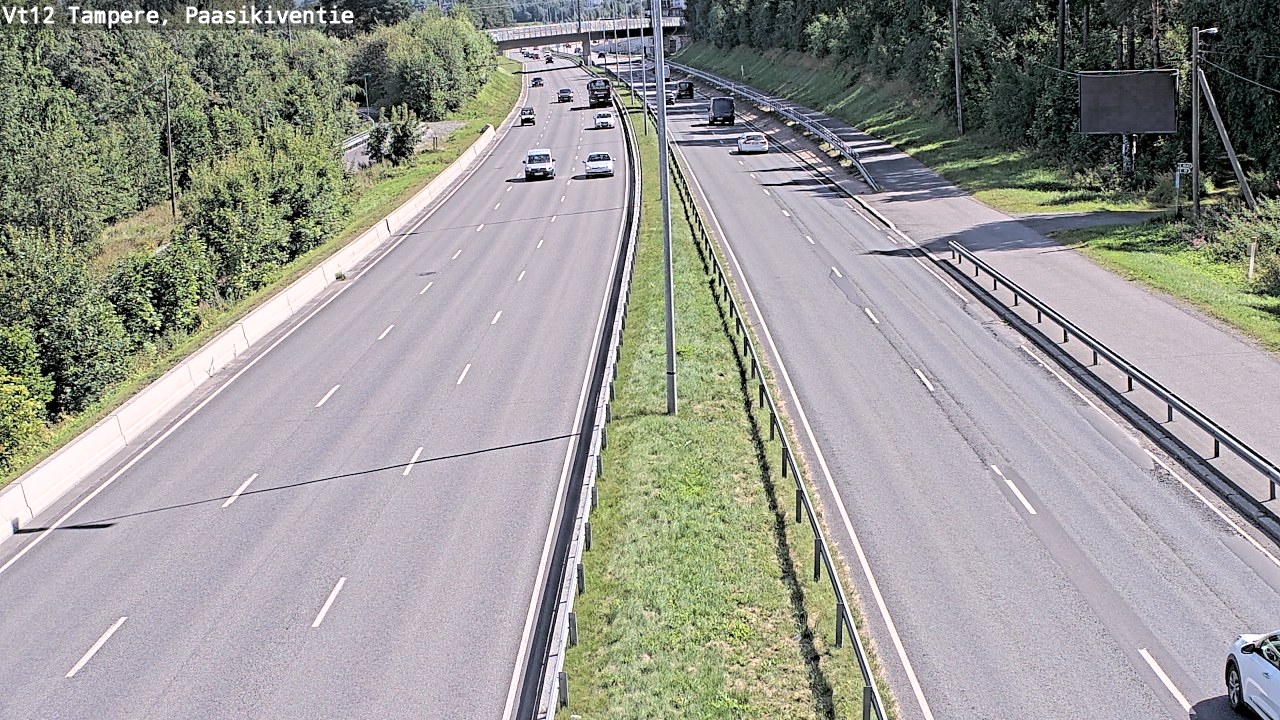 Kelikamerat Kuva Tie 12 Tampere, Paasikiventie, Tampere, Pirkanmaa