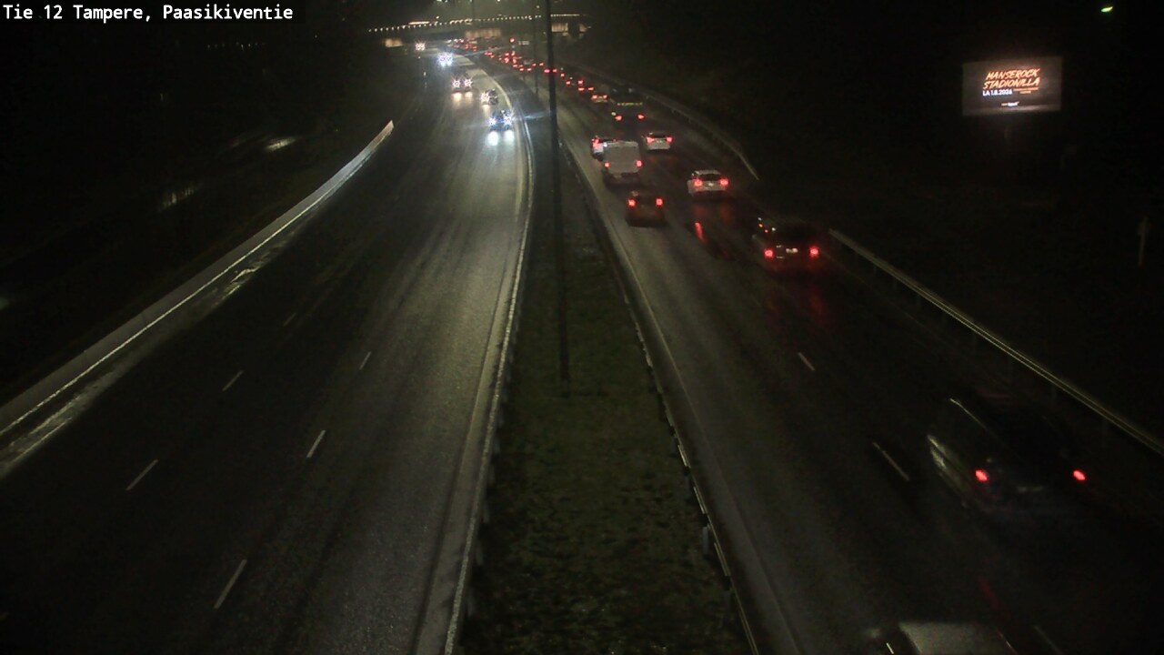 Weather Camera Image Road 12 Tampere, Paasikiventie, Tampere, Pirkanmaa