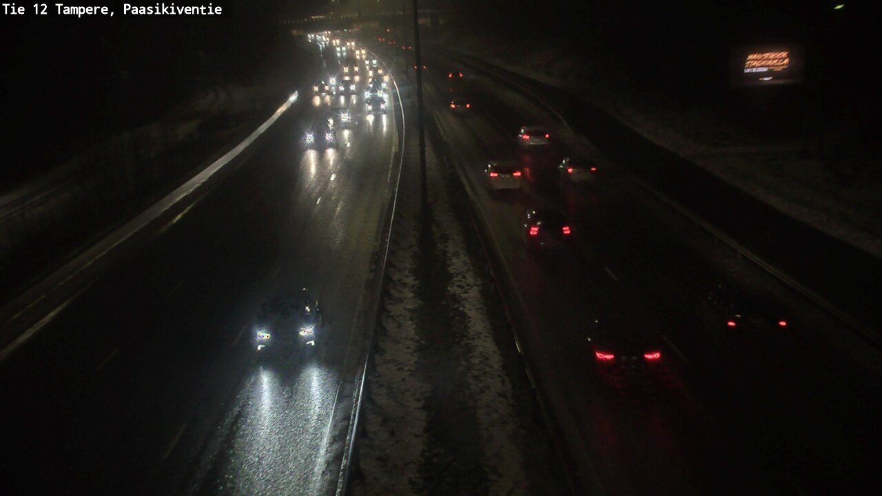 Weather Camera Image Road 12 Tampere, Paasikiventie, Tampere, Pirkanmaa