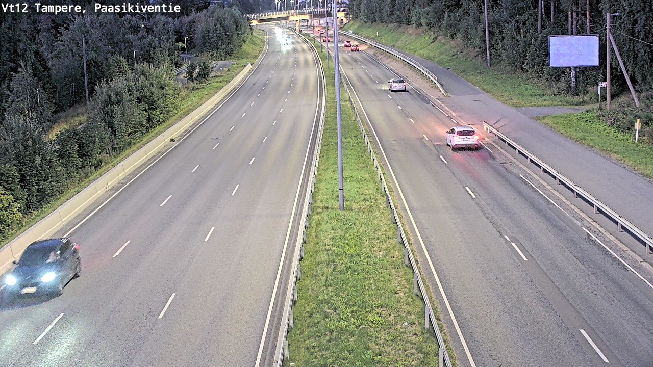 Kelikamerat Kuva Tie 12 Tampere, Paasikiventie, Tampere, Pirkanmaa