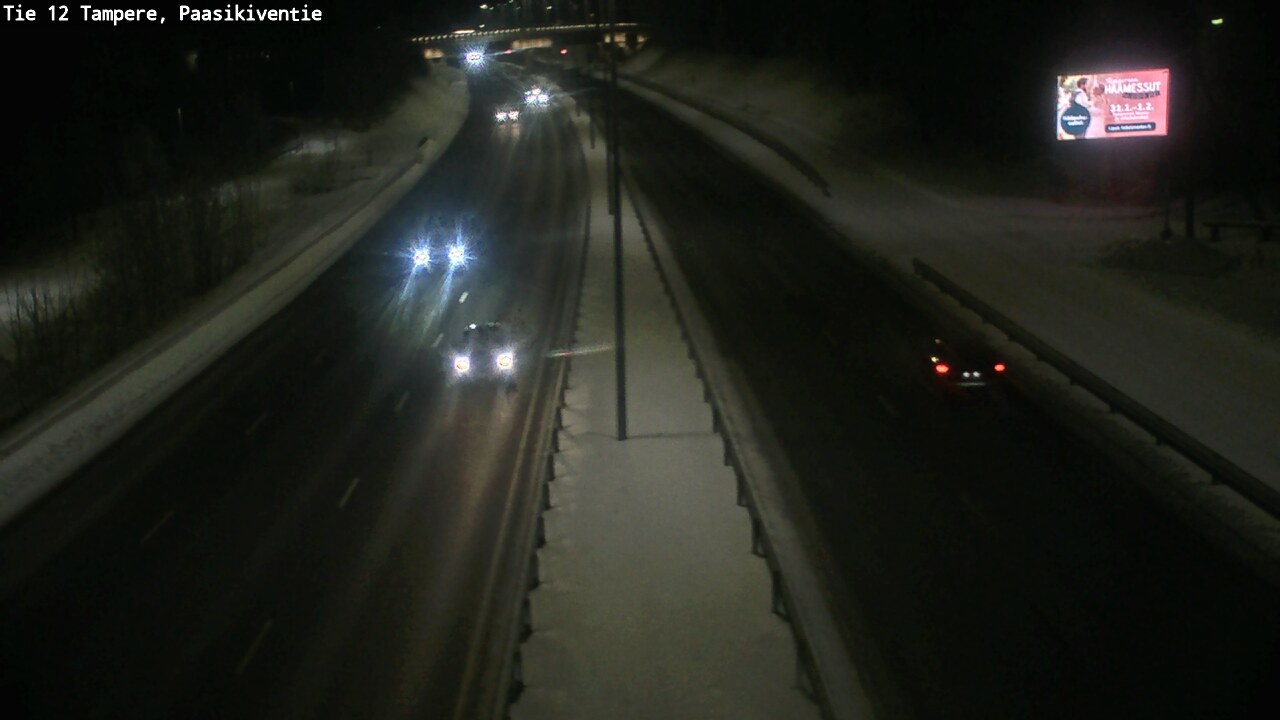 Kelikamerat Kuva Tie 12 Tampere, Paasikiventie, Tampere, Pirkanmaa