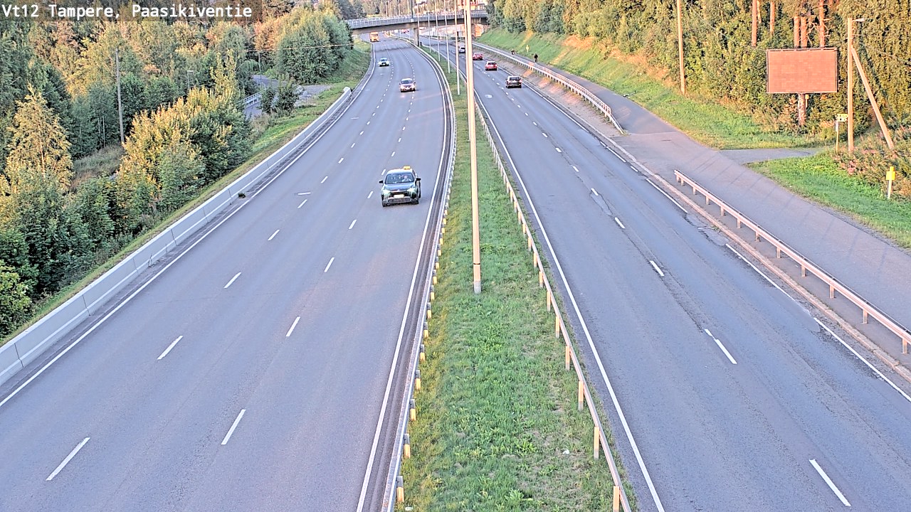 Kelikamerat Kuva Tie 12 Tampere, Paasikiventie, Tampere, Pirkanmaa