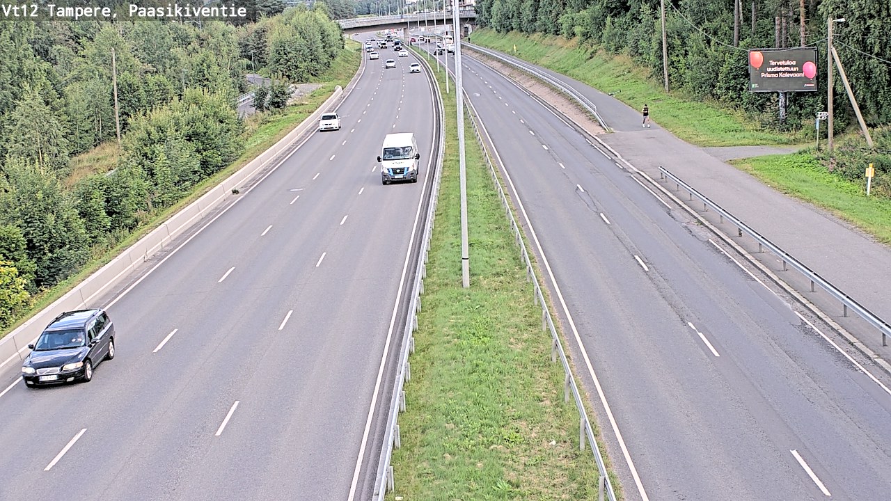 Kelikamerat Kuva Tie 12 Tampere, Paasikiventie, Tampere, Pirkanmaa