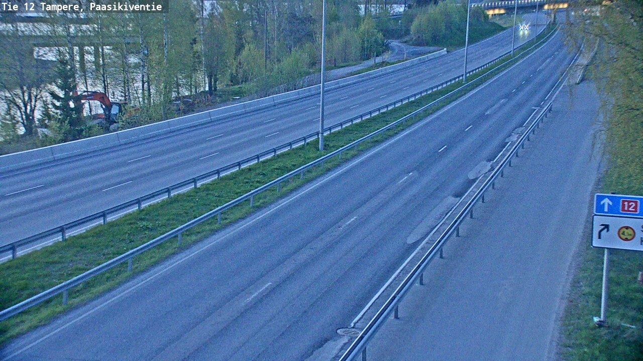 Weather Camera Image Road 12 Tampere, Paasikiventie, Tampere, Pirkanmaa