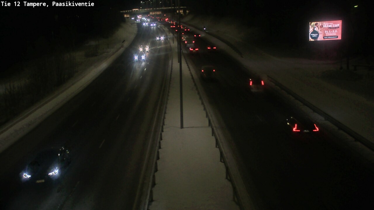 Kelikamerat Kuva Tie 12 Tampere, Paasikiventie, Tampere, Pirkanmaa