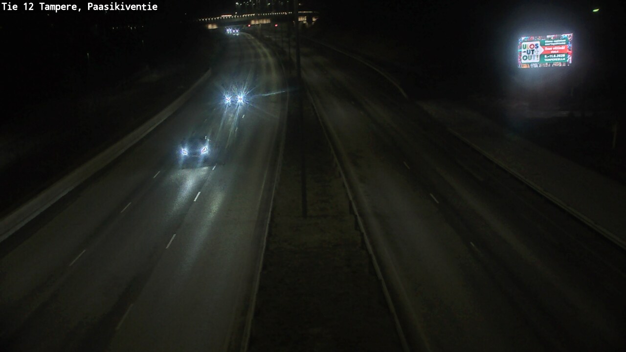 Weather Camera Image Road 12 Tampere, Paasikiventie, Tampere, Pirkanmaa