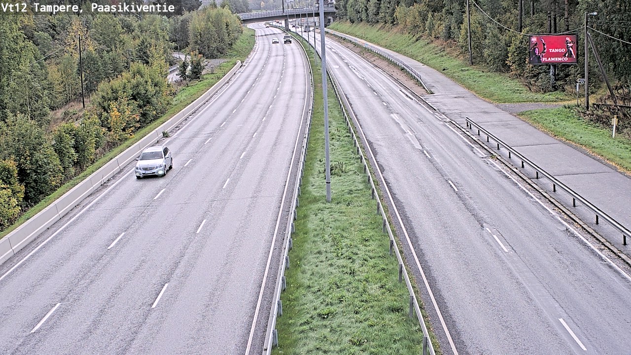 Kelikamerat Kuva Tie 12 Tampere, Paasikiventie, Tampere, Pirkanmaa