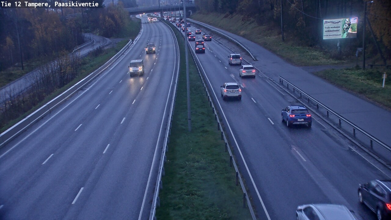 Kelikamerat Kuva Tie 12 Tampere, Paasikiventie, Tampere, Pirkanmaa