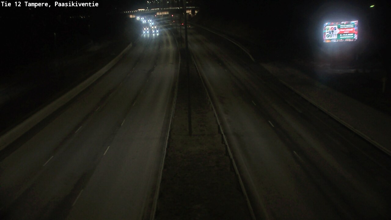 Weather Camera Image Road 12 Tampere, Paasikiventie, Tampere, Pirkanmaa
