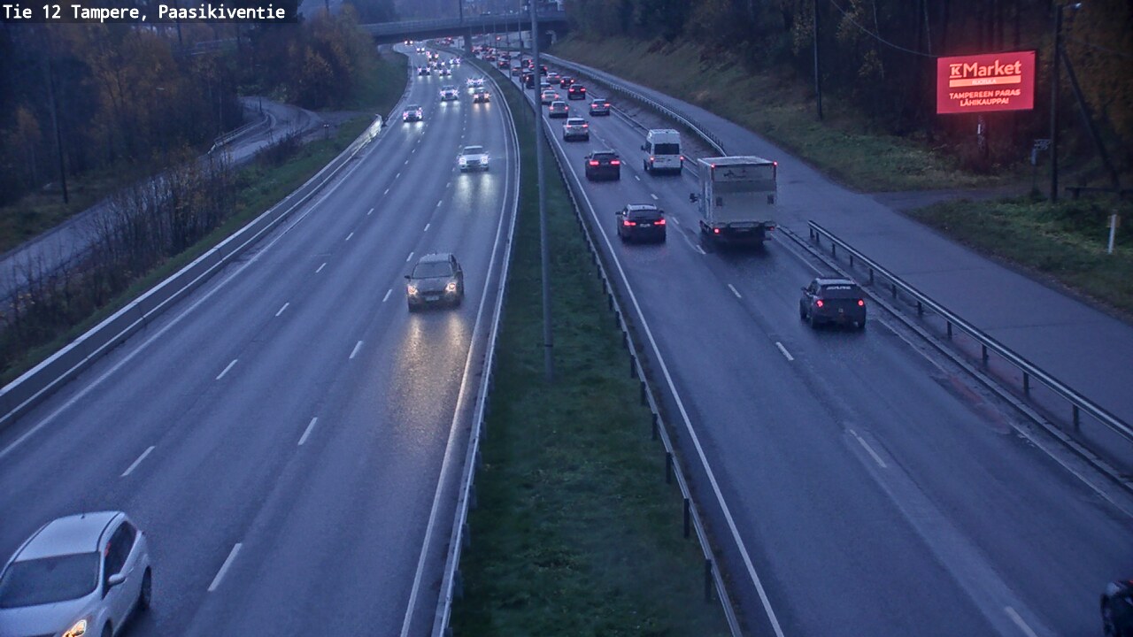 Kelikamerat Kuva Tie 12 Tampere, Paasikiventie, Tampere, Pirkanmaa