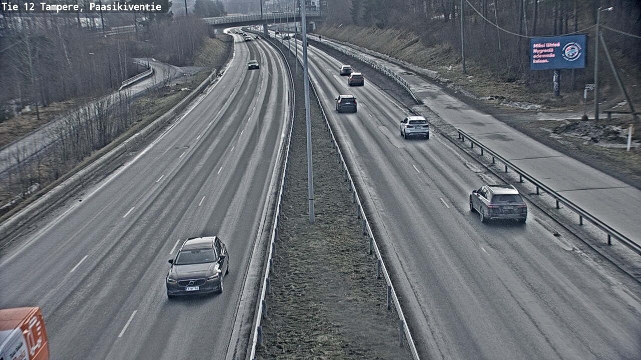 Weather Camera Image Road 12 Tampere, Paasikiventie, Tampere, Pirkanmaa
