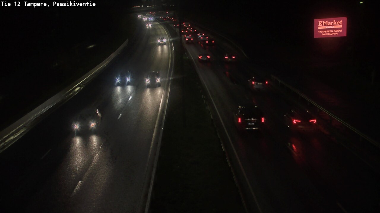 Kelikamerat Kuva Tie 12 Tampere, Paasikiventie, Tampere, Pirkanmaa