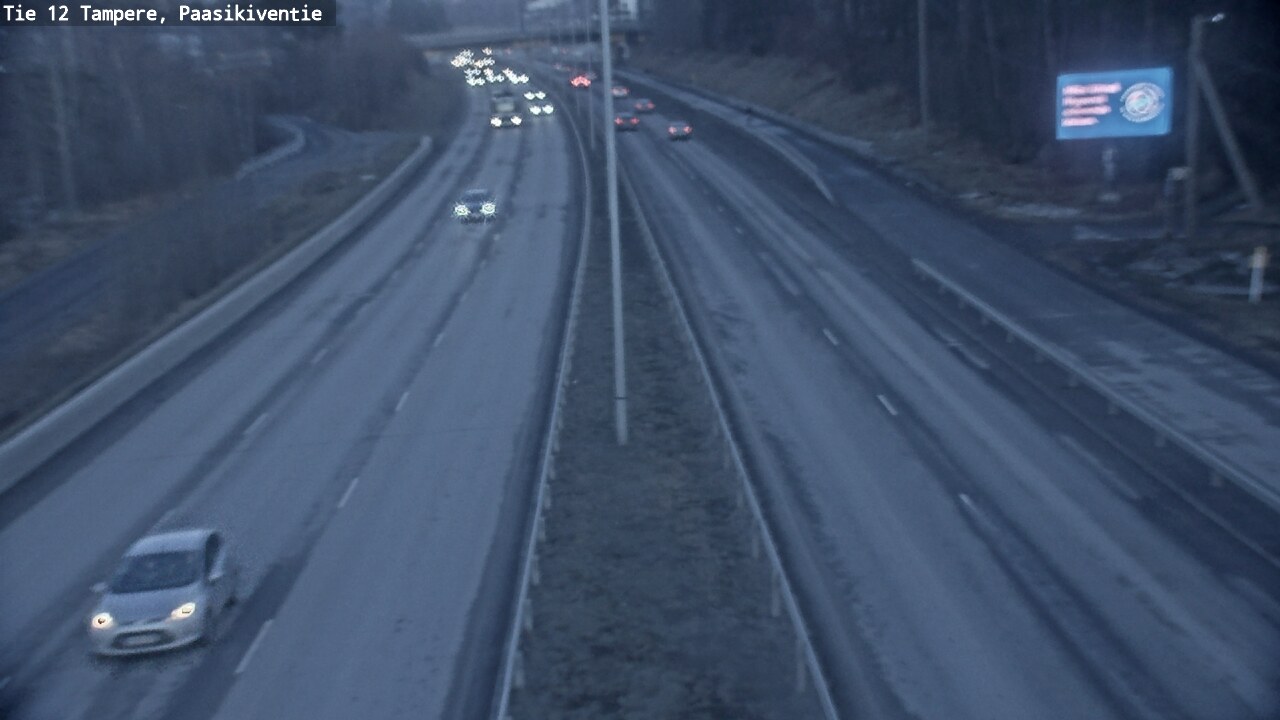 Kelikamerat Kuva Tie 12 Tampere, Paasikiventie, Tampere, Pirkanmaa