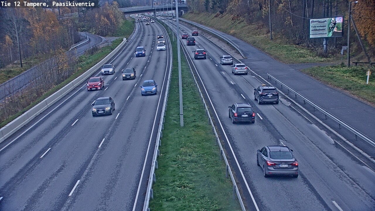 Kelikamerat Kuva Tie 12 Tampere, Paasikiventie, Tampere, Pirkanmaa