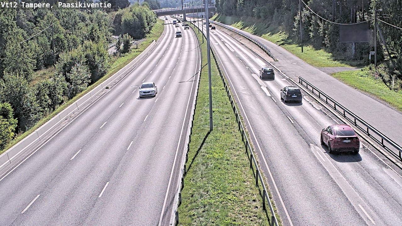 Kelikamerat Kuva Tie 12 Tampere, Paasikiventie, Tampere, Pirkanmaa
