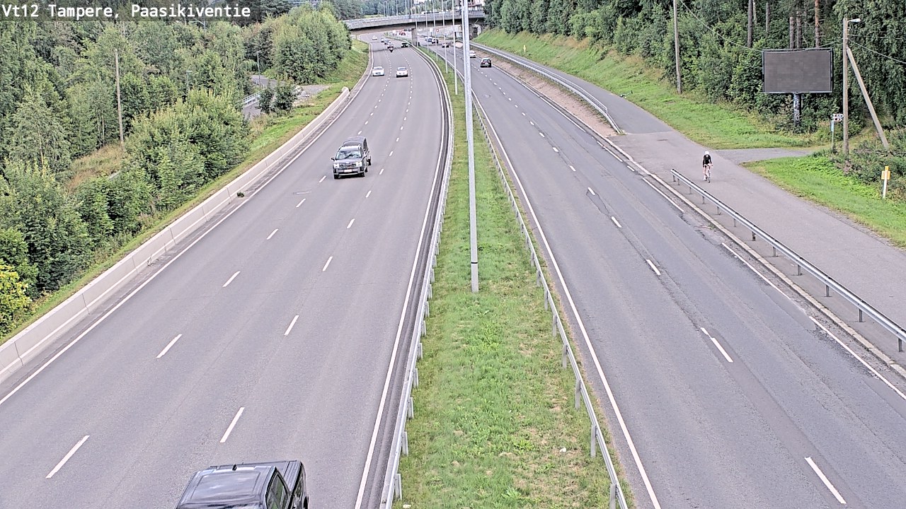 Kelikamerat Kuva Tie 12 Tampere, Paasikiventie, Tampere, Pirkanmaa