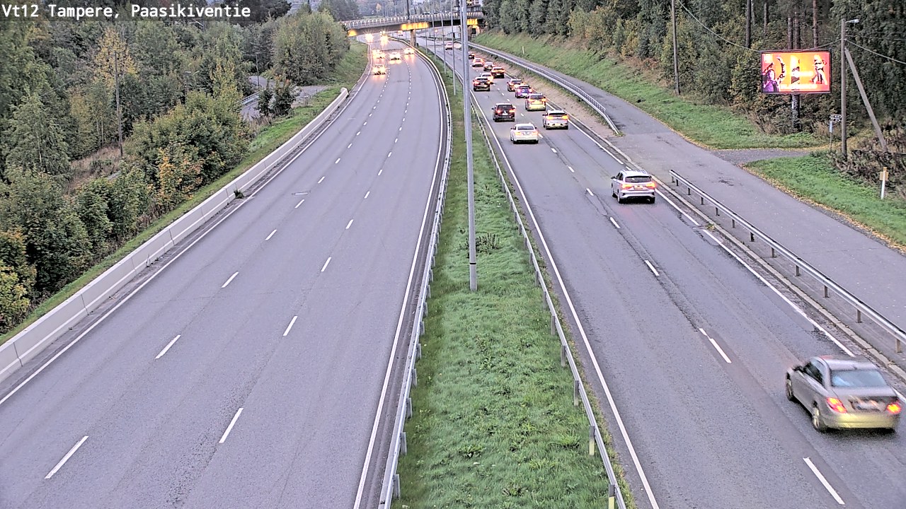 Kelikamerat Kuva Tie 12 Tampere, Paasikiventie, Tampere, Pirkanmaa