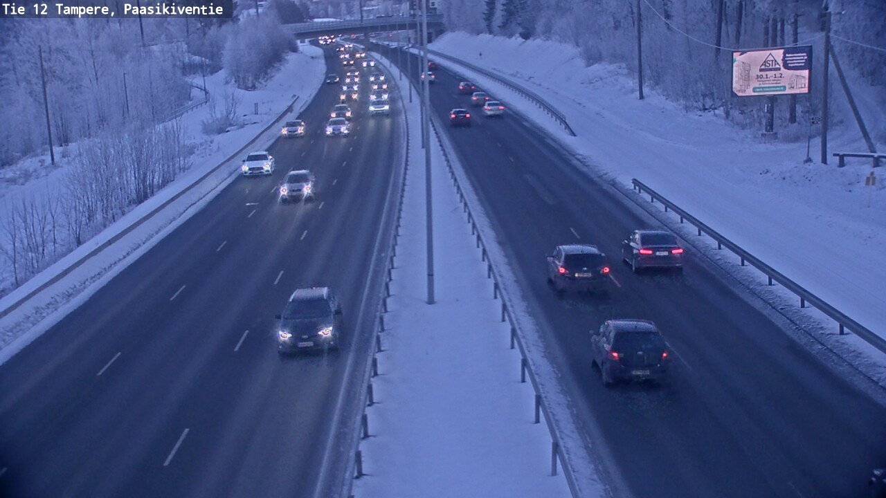 Kelikamerat Kuva Tie 12 Tampere, Paasikiventie, Tampere, Pirkanmaa