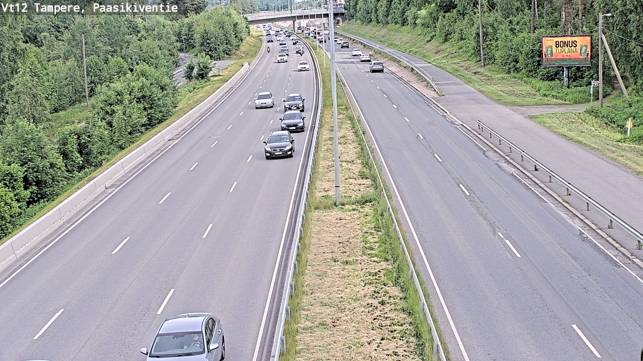 Kelikamerat Kuva Tie 12 Tampere, Paasikiventie, Tampere, Pirkanmaa