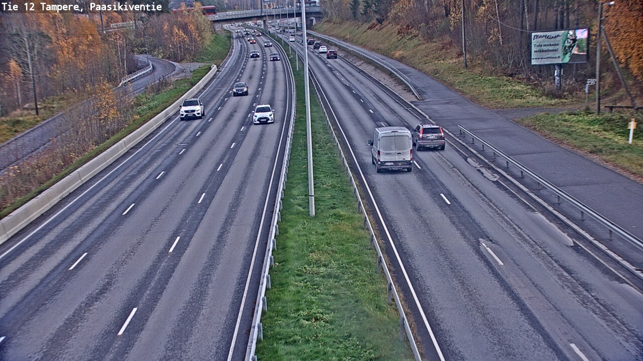 Kelikamerat Kuva Tie 12 Tampere, Paasikiventie, Tampere, Pirkanmaa