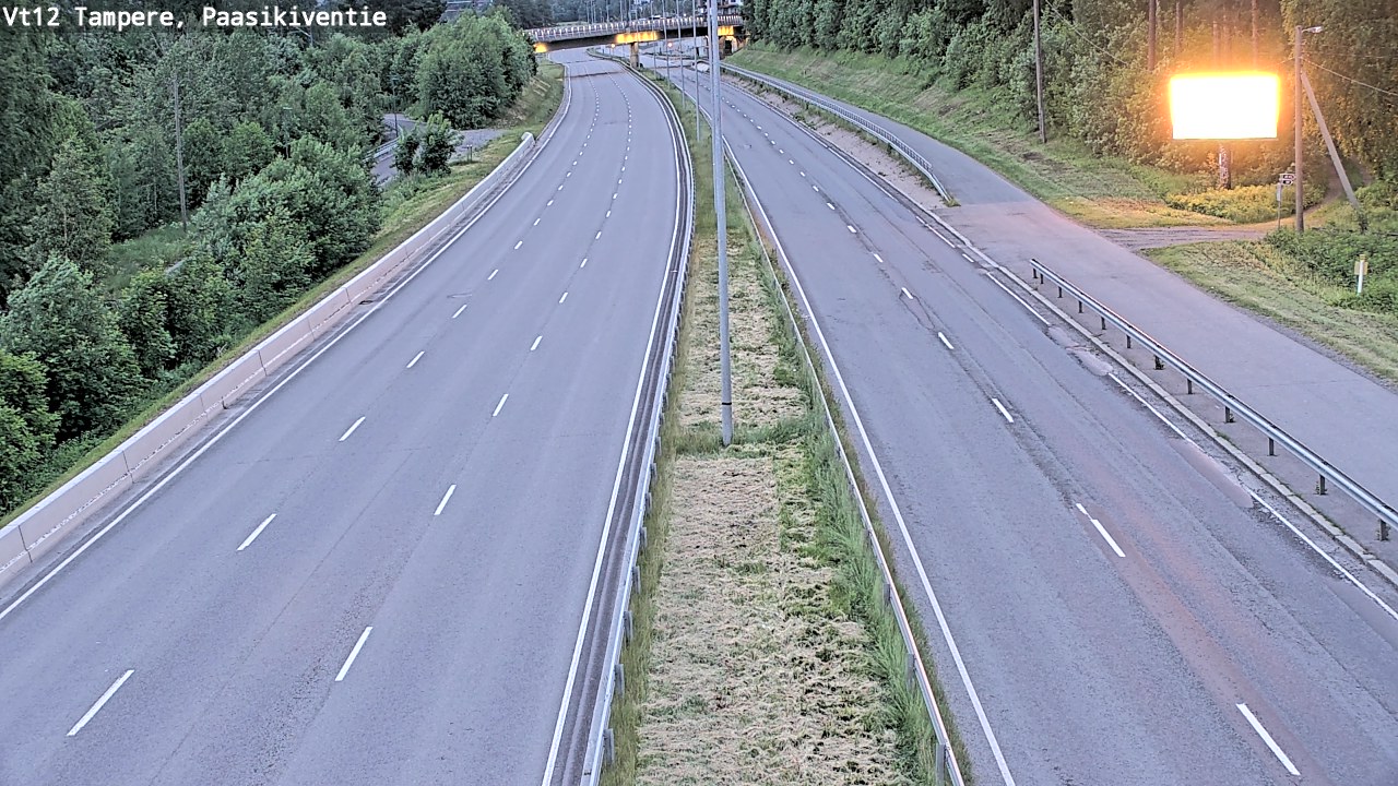 Kelikamerat Kuva Tie 12 Tampere, Paasikiventie, Tampere, Pirkanmaa