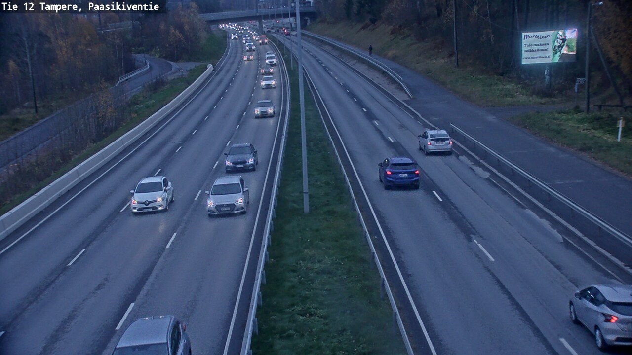 Kelikamerat Kuva Tie 12 Tampere, Paasikiventie, Tampere, Pirkanmaa