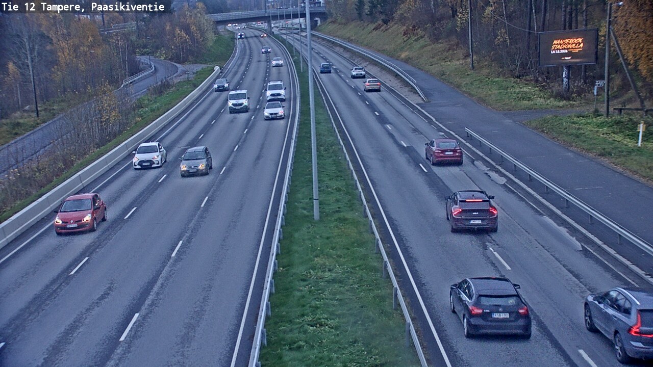 Kelikamerat Kuva Tie 12 Tampere, Paasikiventie, Tampere, Pirkanmaa