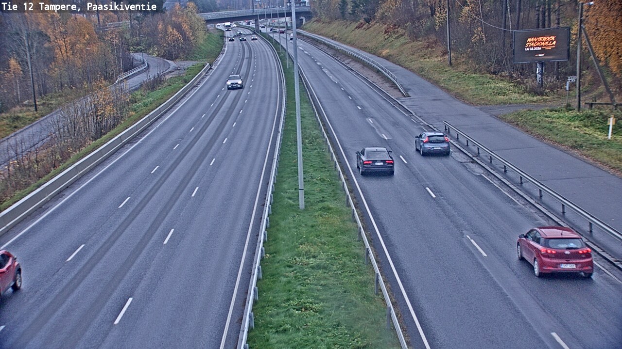 Kelikamerat Kuva Tie 12 Tampere, Paasikiventie, Tampere, Pirkanmaa