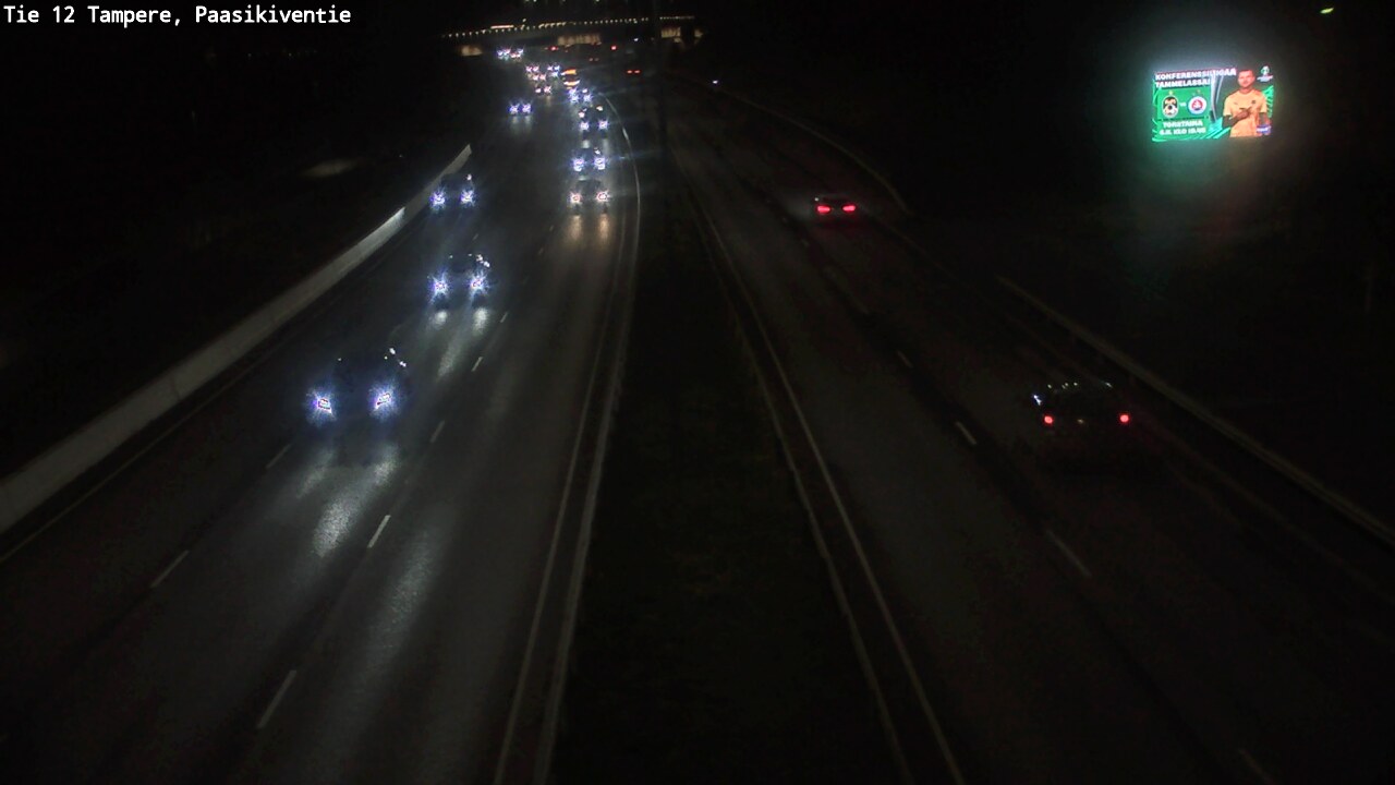 Kelikamerat Kuva Tie 12 Tampere, Paasikiventie, Tampere, Pirkanmaa